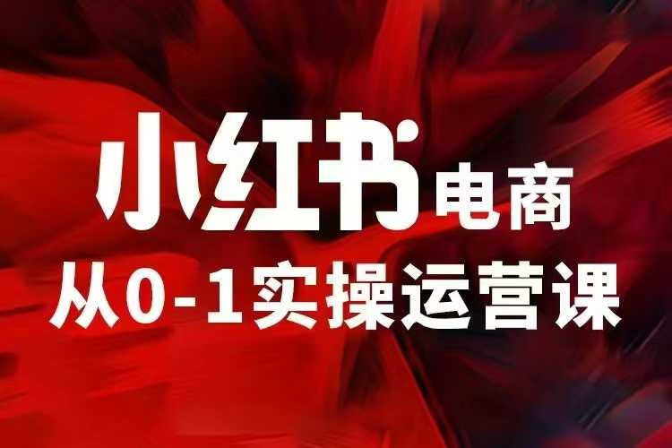 小红书电商运营，97节小红书vip内部课，带你实现小红书赚钱-创途项目网